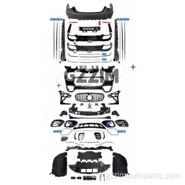 Uboreshaji wa W223 kwa AMG S63 Facelift BodyKit